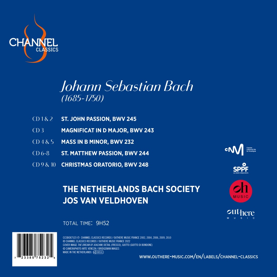 Bach: St. John & St. Matthew Passion; Mass in B minor; Christmas Oratorio - slide-1