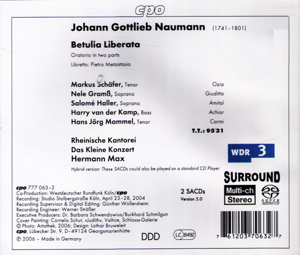 NAUMANN: Betulia Liberata - slide-1