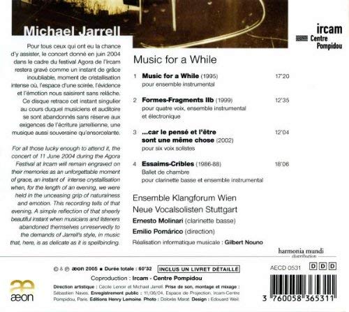 Jarrell: Music for a While - slide-1