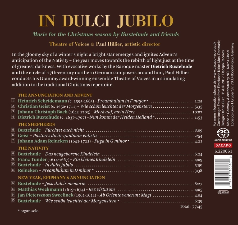IN DULCI JUBILO - Music for the Christmas season by Buxtehude and friends - slide-1