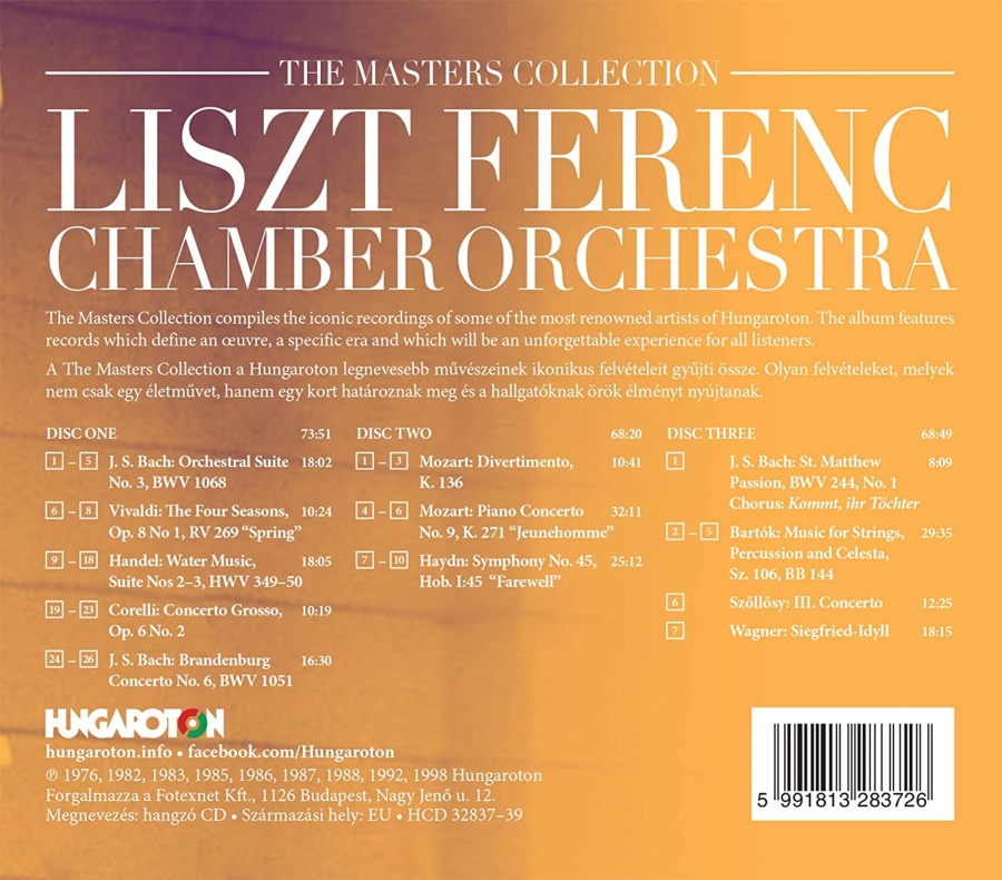 The Masters Collection - Liszt Ferenc Chamber Orchestra - slide-1