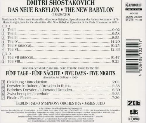 Shostakovich: New Babylon/Five Days and Five Nights - slide-1