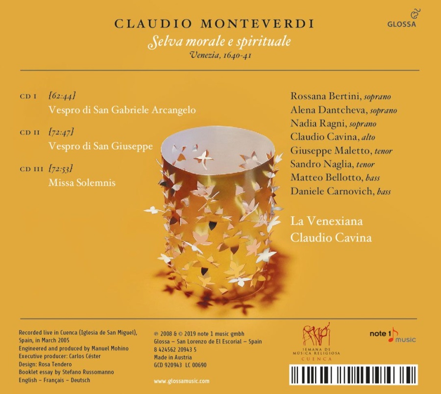 Monteverdi: Selva morale e spirituale - slide-1