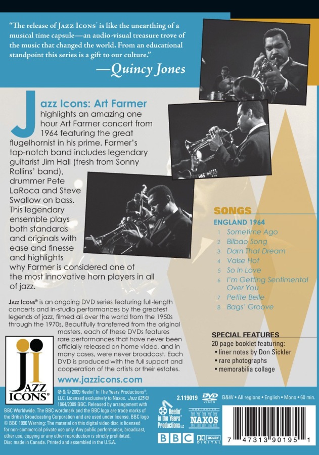 Jazz Icons: Art Farmer Live in ’64 - slide-1