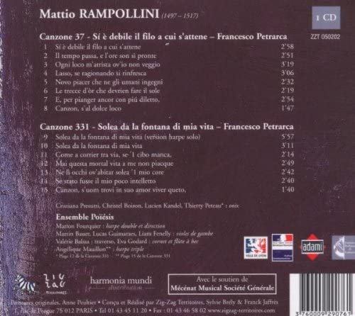 Rampollini: Due Canzoni dall Petrarca - slide-1