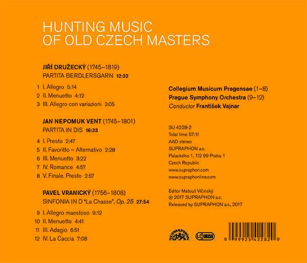 Hunting Music of old Czech Masters - Družecký; Vent; Vranický - slide-1
