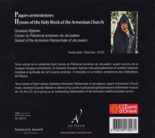 Pâques arméniennes - hymny kościoła ormiańskiego na wielki tydzień - slide-1