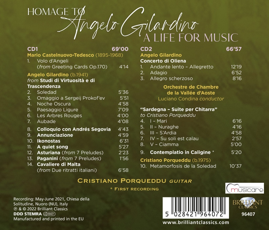 Homage to Angelo Gilardino - A Life for Music - slide-1