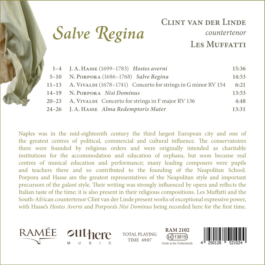 Salve Regina - Motets by Hasse and Porpora - slide-1