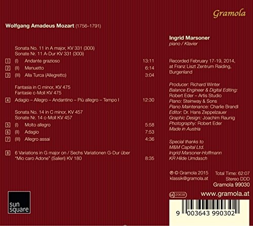 Mozart: Piano Works – Sonatas, Fantasia, Variations - slide-1