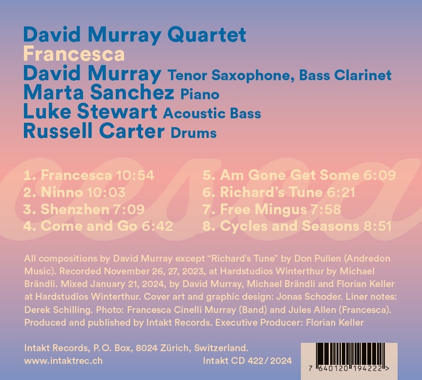 David Murray Quartet: Francesca - slide-1