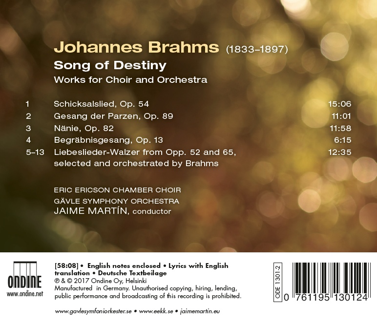 Brahms: Songs of Destiny - slide-1