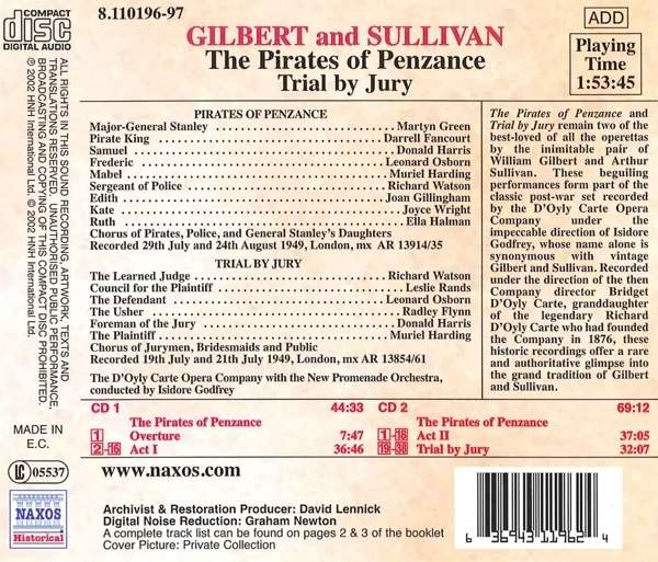 GILBERT & SULLIVAN: The pirates... - slide-1