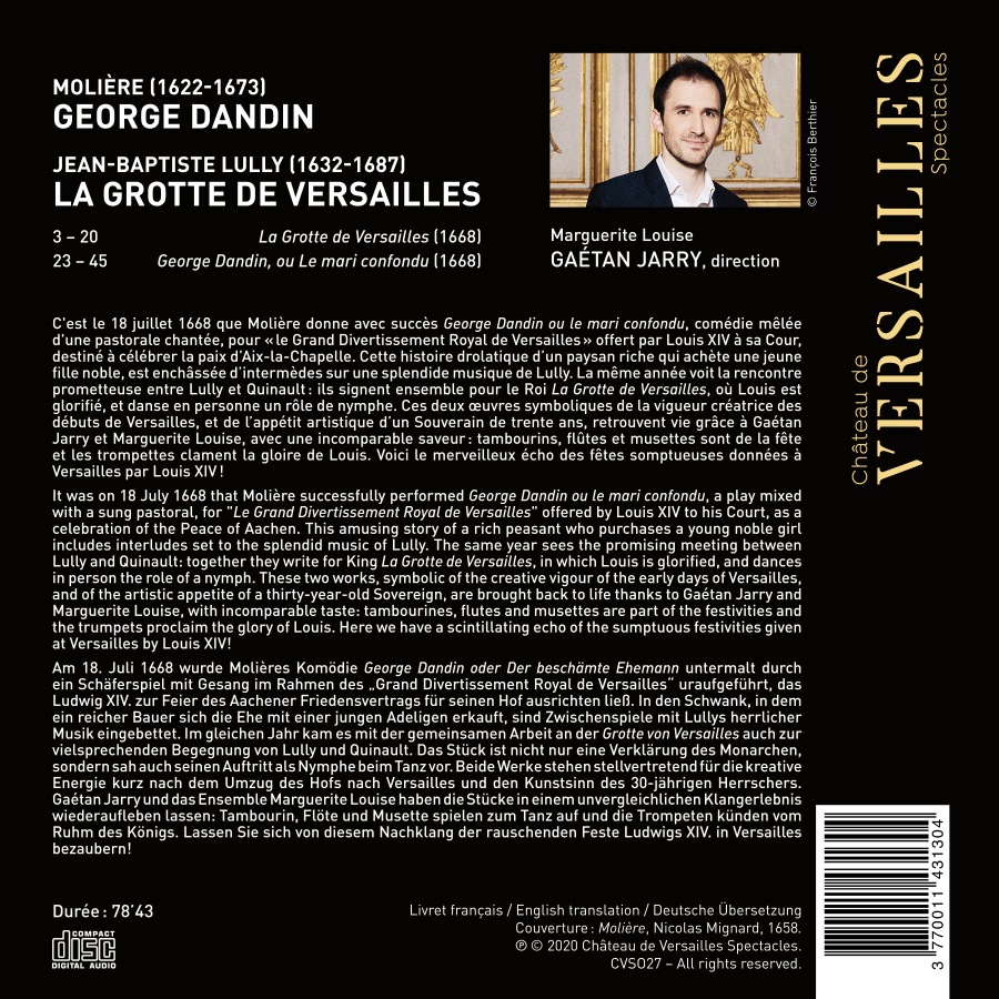 Lully - George Dandin & La Grotte de Versailles - slide-1