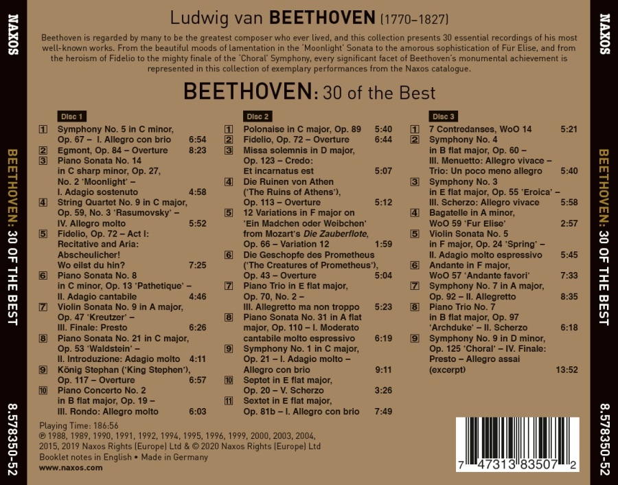 Beethoven: 30 of the Best - slide-1
