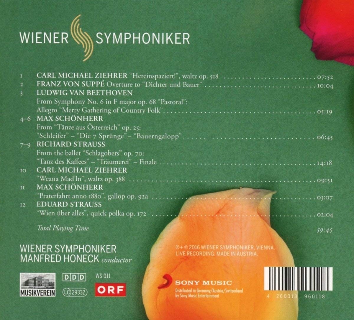 Frühling in Wien – Ziehrer; Suppé; Beethoven;  Schönherr;  Strauss - slide-1