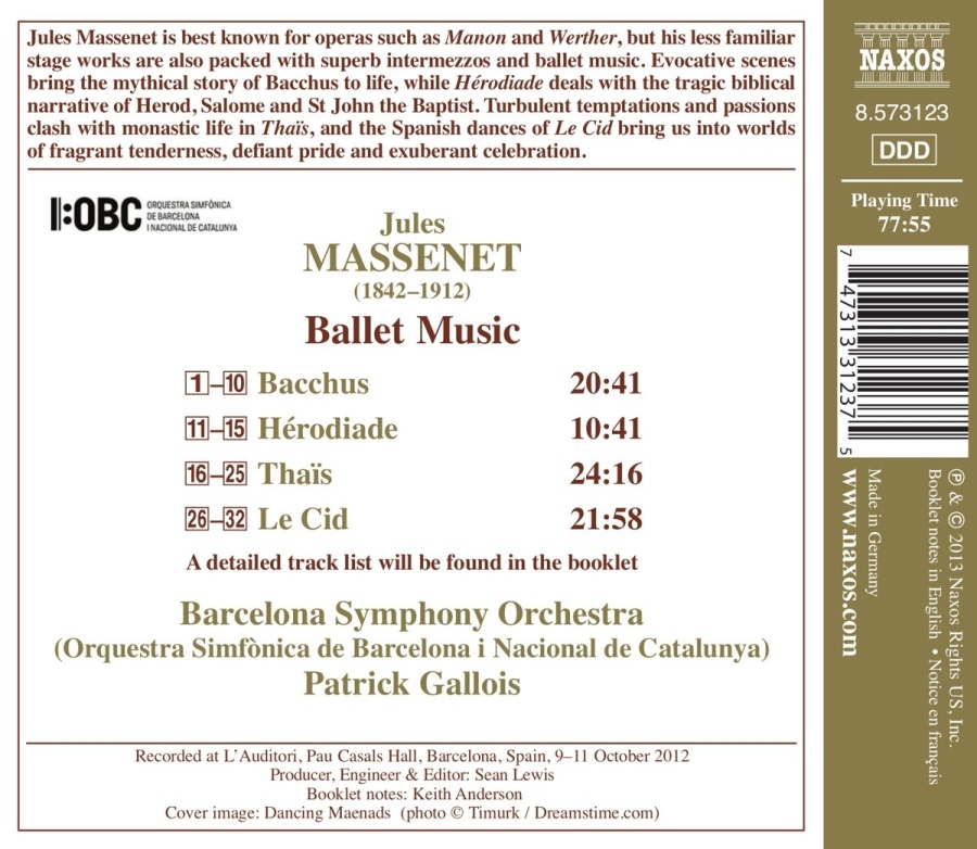 Massenet: Ballet Music - slide-1