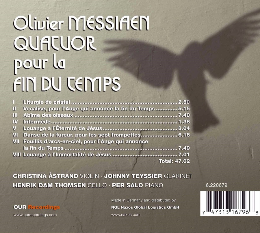 Messiaen: Quatuor pour la fin uu temps - slide-1