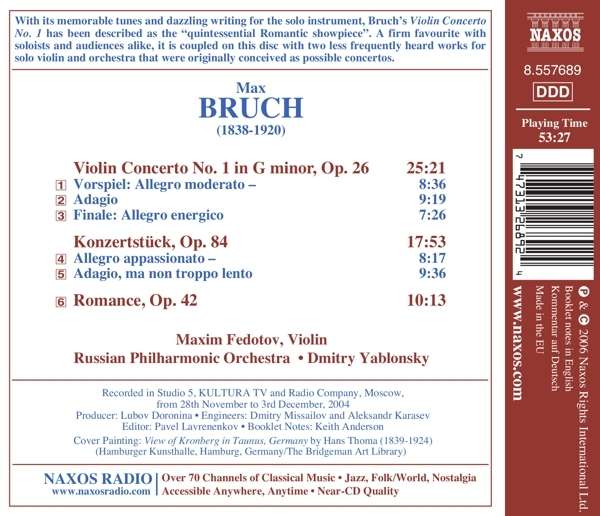 BRUCH: Violin concerto no. 1 - slide-1