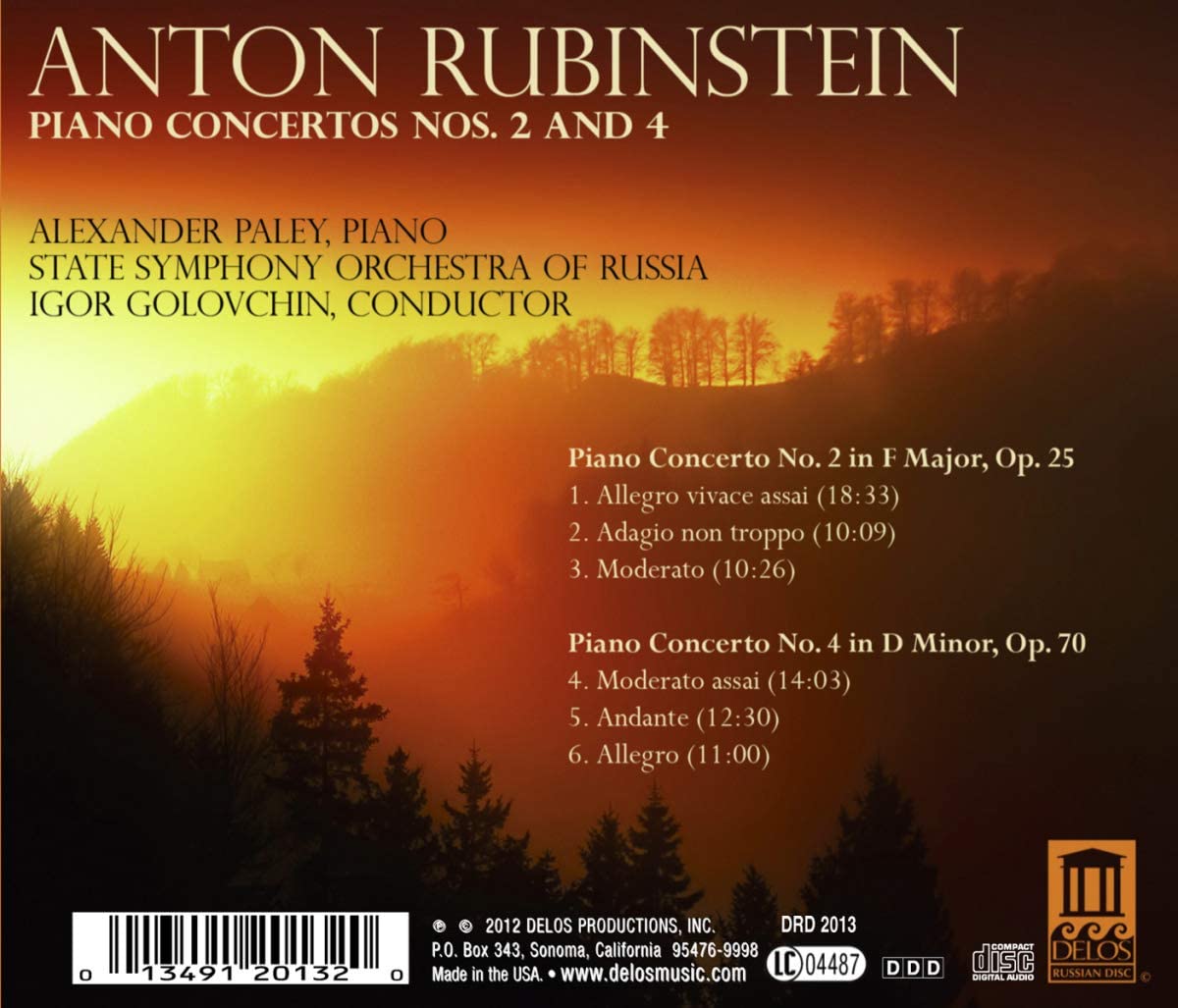 Rubinstein: Piano Concertos Nos. 2 and 4 - slide-1