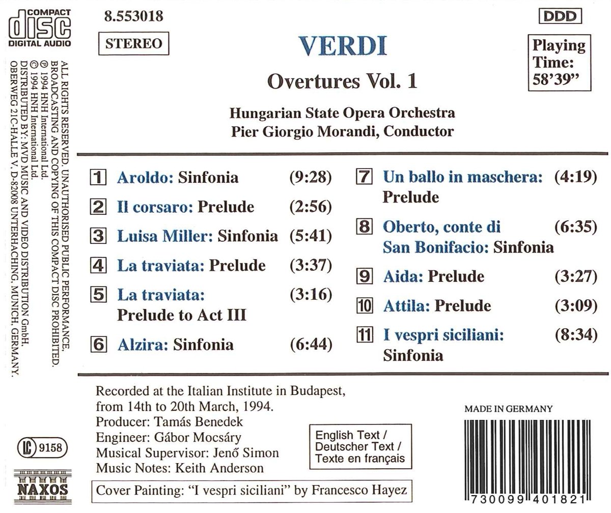 VERDI: Overtures vol. 1 - slide-1