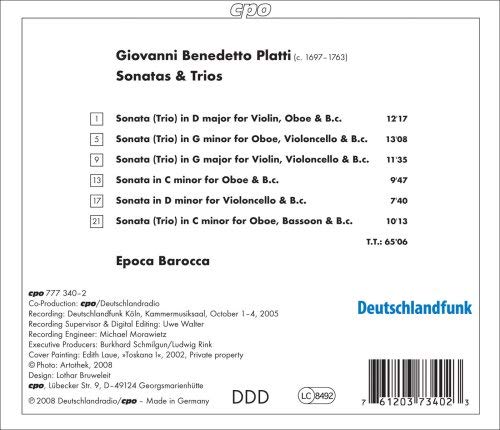 Platti: Sonatas & Trios - slide-1