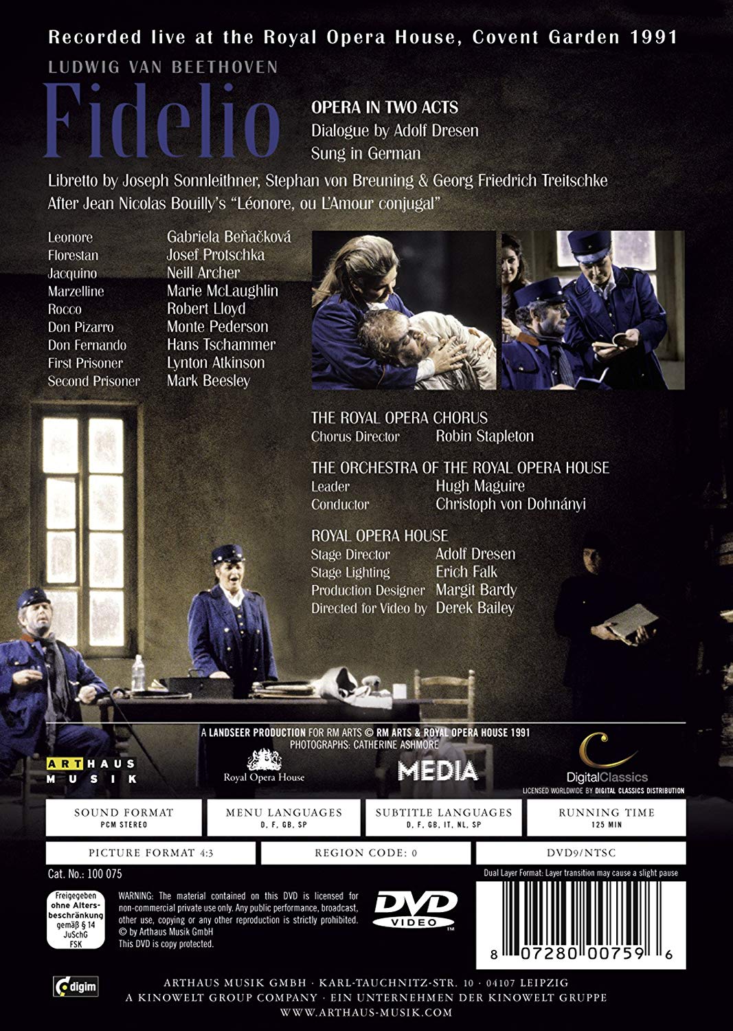 Beethoven, L. van: Fidelio (Royal Opera House, 1991) - slide-1
