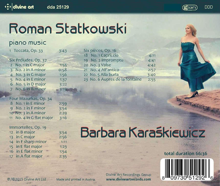 Statkowski: Piano Music - slide-1
