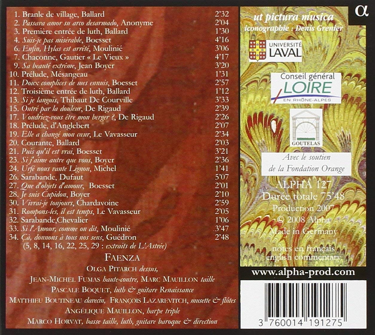 L’Astrée / Faenza Ensemble - slide-1