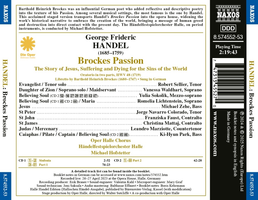 Handel: Brockes Passion - slide-1