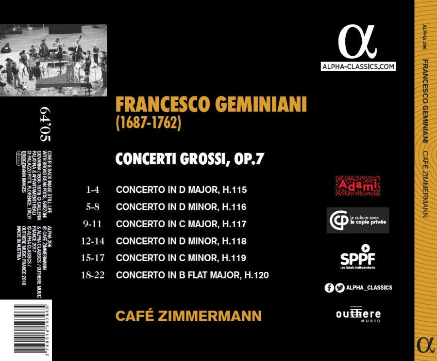 Geminiani: Concerti grossi op. 7 - slide-1