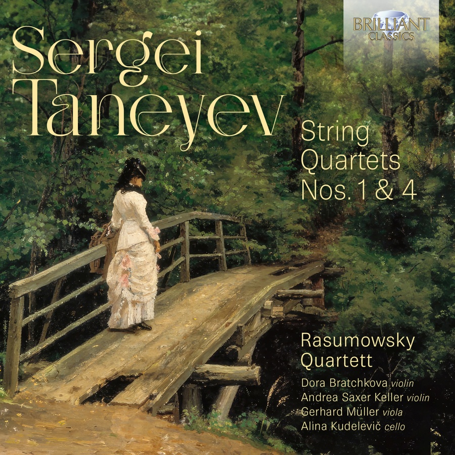 Taneyev: String Quartets Nos. 1 & 4, Vol. 1