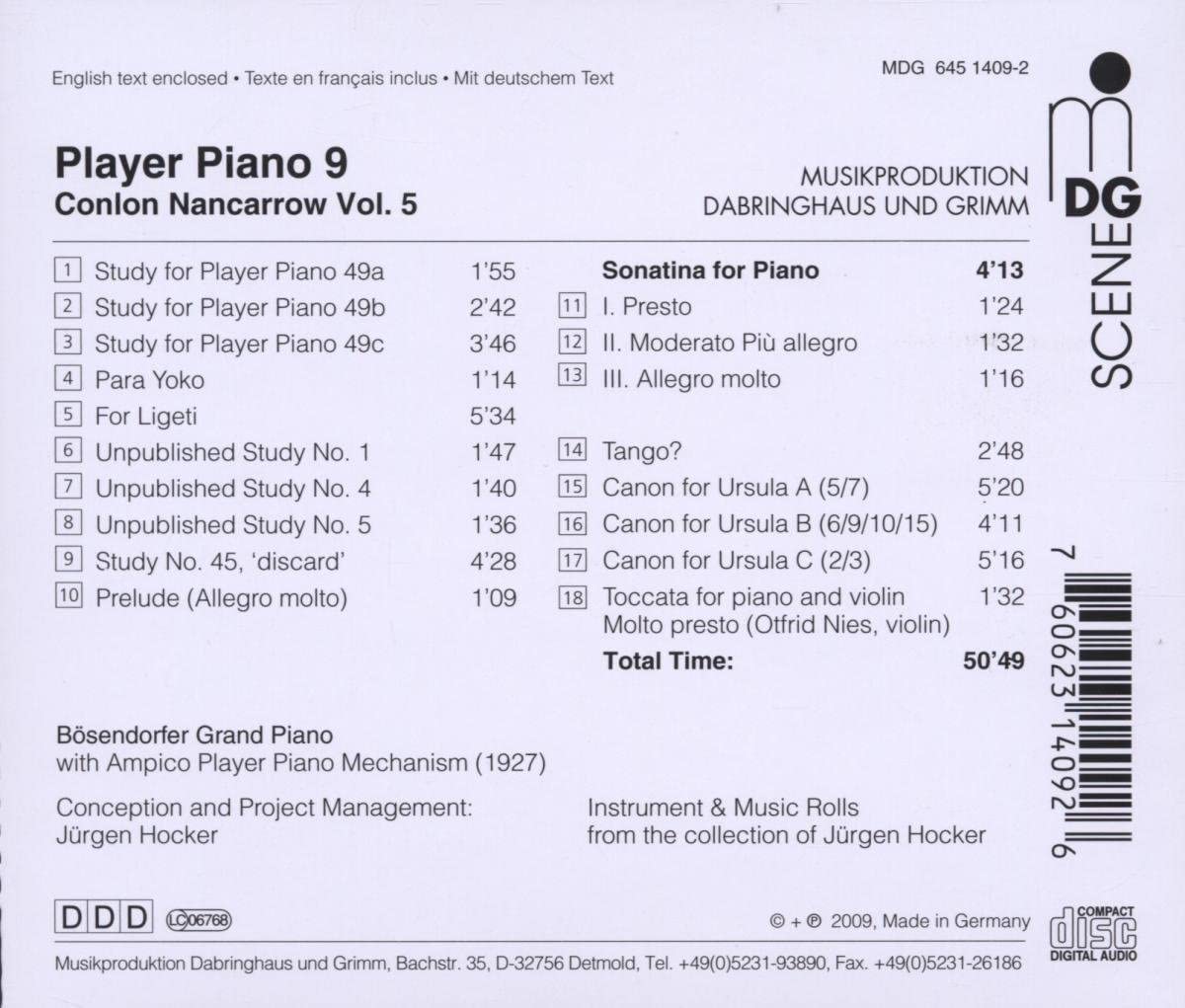 Nancarrow: Player Piano 9 - slide-1