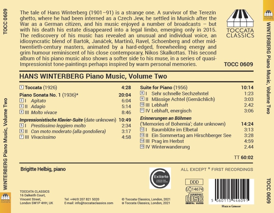 Winterberg: Piano Music, Vol. 2 - slide-1