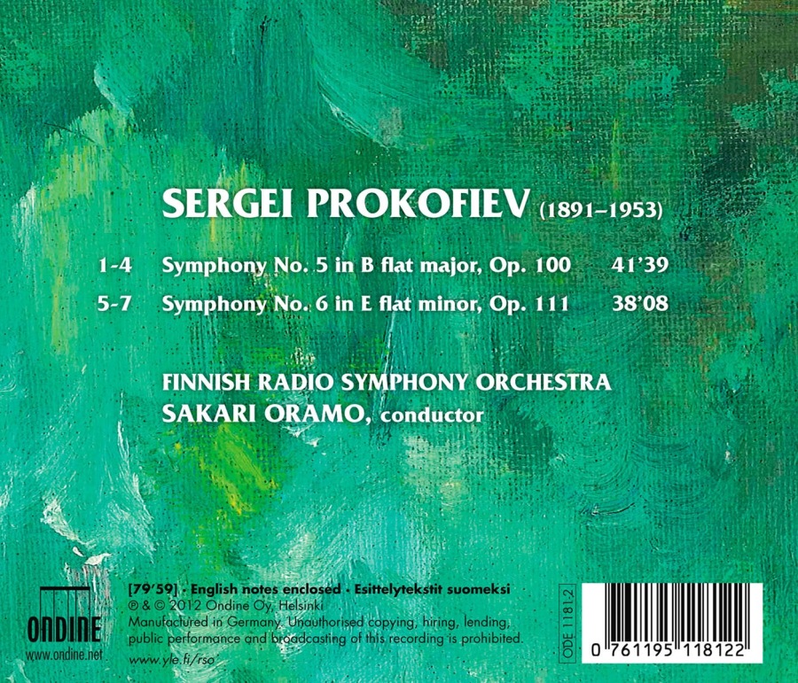 Prokofiev: Symphonies Nos. 5 & 6 - slide-1
