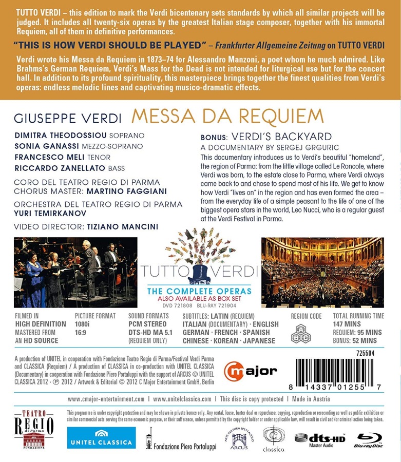 Verdi: Messa da Requiem / Tutto Verdi - slide-1