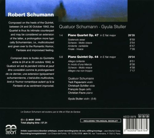 Schumann: Piano Quartet & Piano Quintet - slide-1