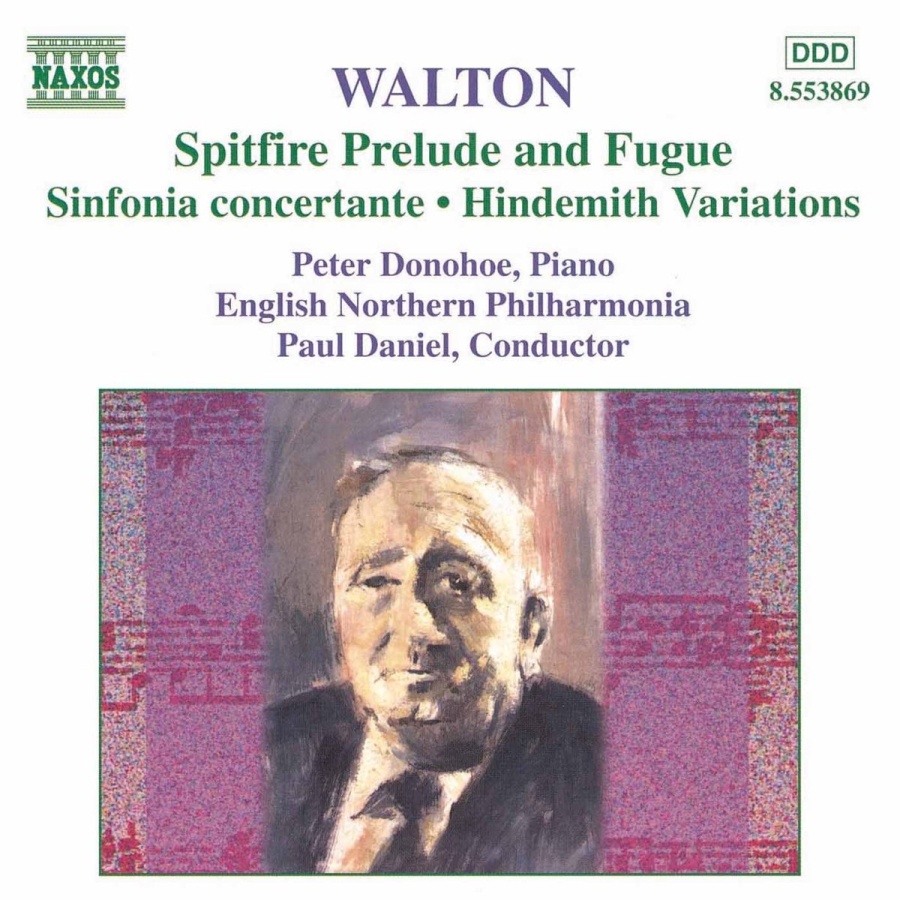 WALTON: Spitfire Prelude and Fugue; Sinfonia Concertante; Hindemith Variations