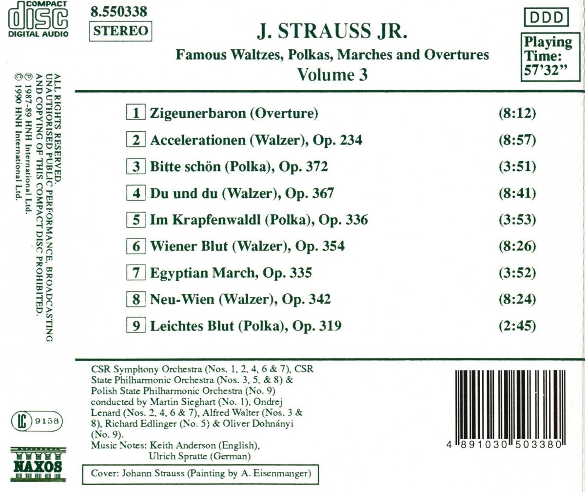 The Best of Johann.Strauss Jr.  vol. 3 - slide-1