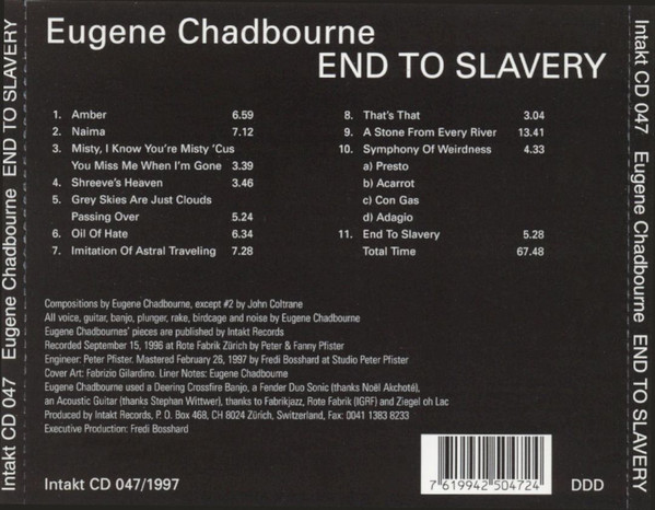 Eugene Chadbourne: End to Slavery - slide-1