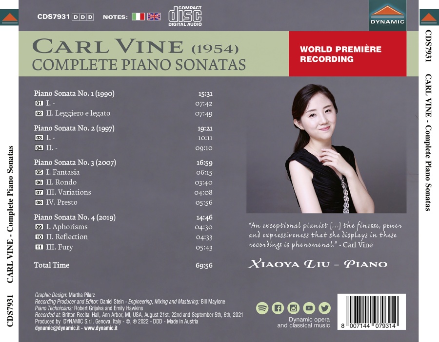 Vine: Complete Piano Sonatas - slide-1