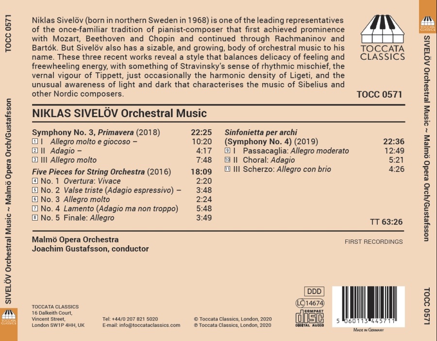 Sivelöv: Orchestral Music - slide-1