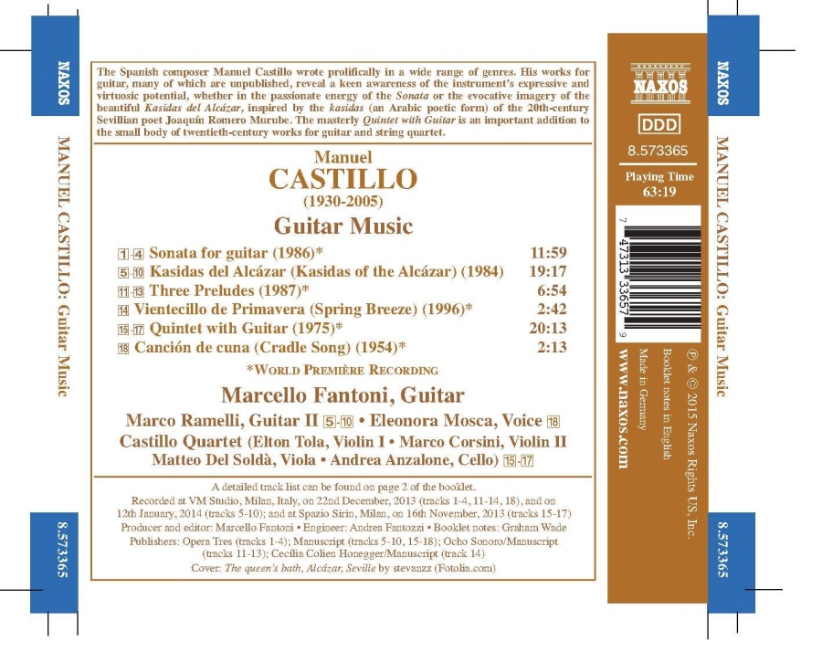 Castillo: Guitar Music - slide-1
