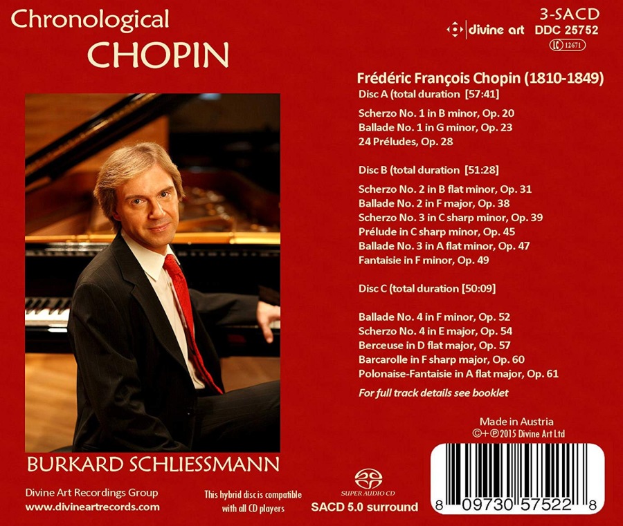 Chronological Chopin - Scherzos; Ballades; Préludes; ... - slide-1
