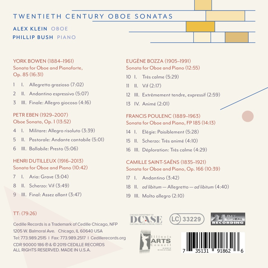 20th Century Oboe Sonatas - slide-1