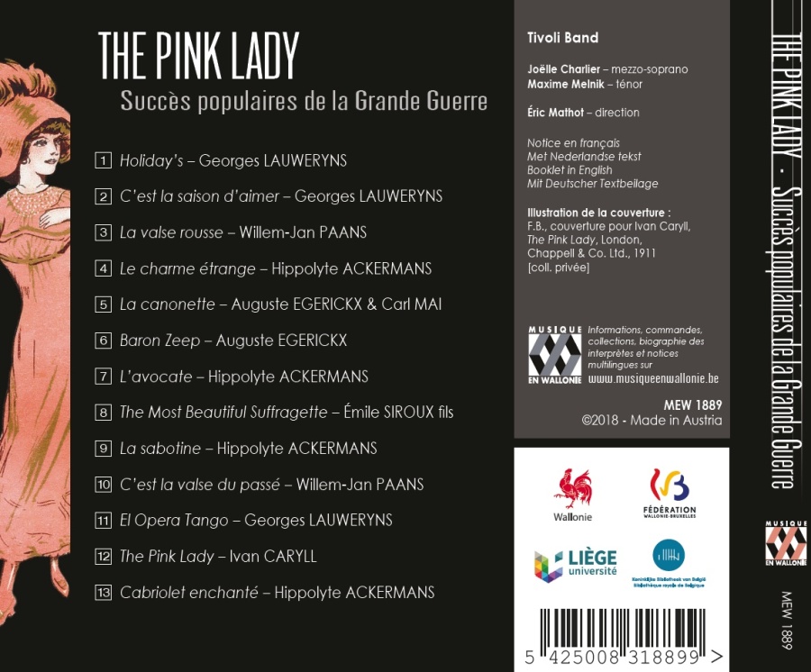 The Pink Lady: Succès populaires de la Grande Guerre - slide-1