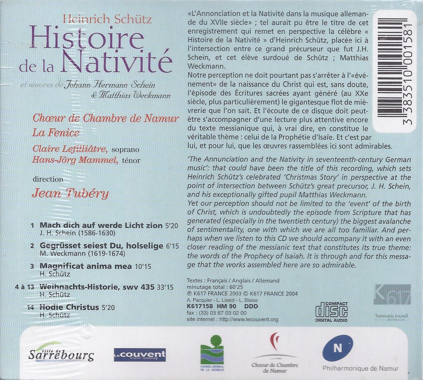 Schütz - Histoire de la Nativité - slide-1