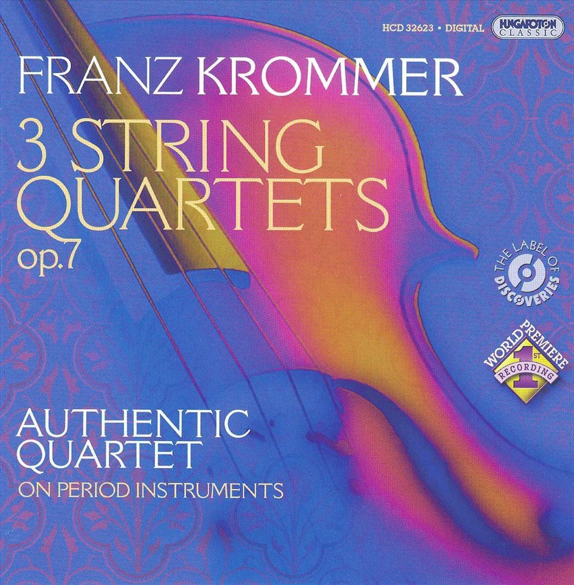 Krommer: 3 string quartets