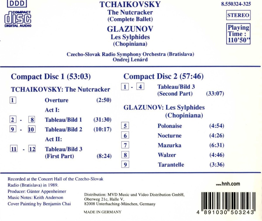 Tchaikovsky: The Nutcracker / Glazunov: Les Sylphides - slide-1