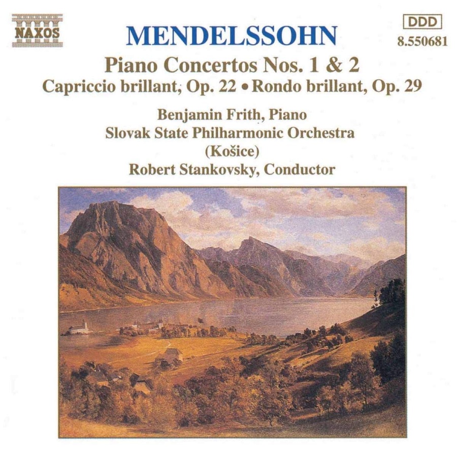 Mendelssohn: Piano Concertos Nos. 1 and 2, Capriccio Brillant, Rondo Brillant